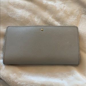 Light grey Kate Spade wallet